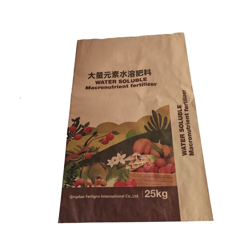 Sacchetto di carta valvola da 25 kg