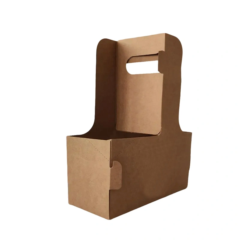 Porta di tazza di carta kraft